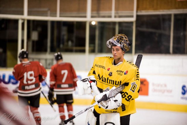 Photo hockey match Chamonix  - Rouen le 12/09/2017