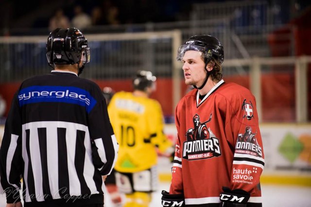 Photo hockey match Chamonix  - Rouen le 12/09/2017