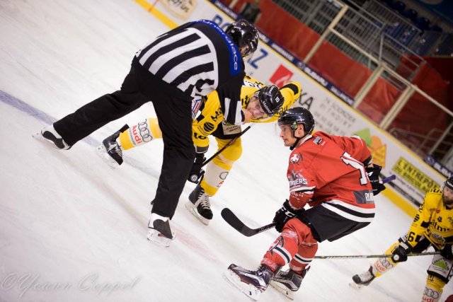 Photo hockey match Chamonix  - Rouen le 12/09/2017