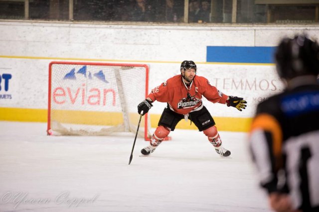 Photo hockey match Chamonix  - Rouen le 12/09/2017
