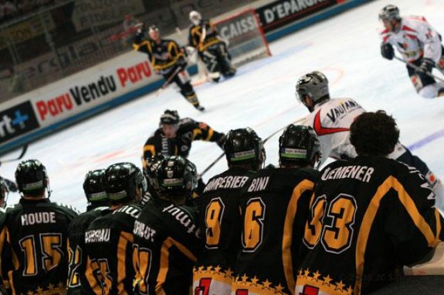Photo hockey match Rouen - Grenoble  le 10/02/2008