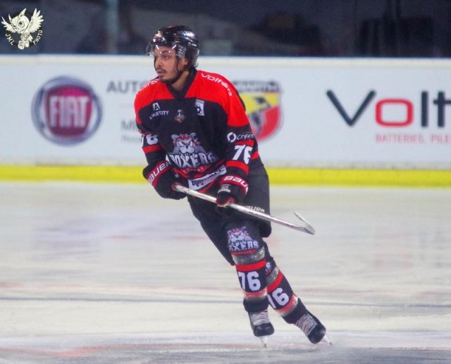Photo hockey match Bordeaux - Epinal  le 12/09/2017