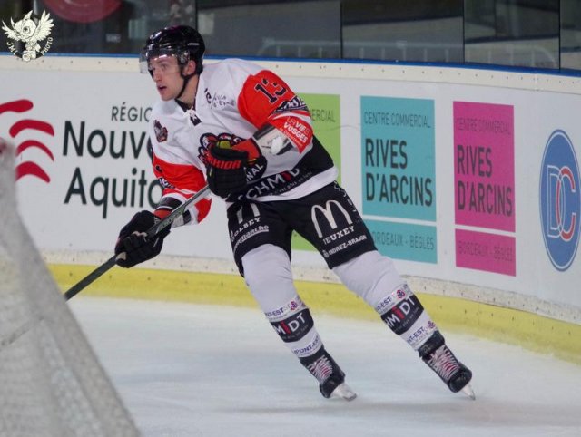 Photo hockey match Bordeaux - Epinal  le 12/09/2017