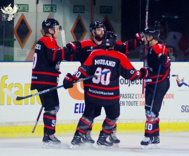 Photo hockey match Bordeaux - Epinal  le 12/09/2017