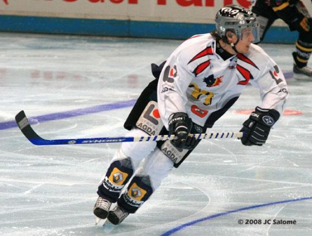 Photo hockey match Rouen - Grenoble  le 10/02/2008