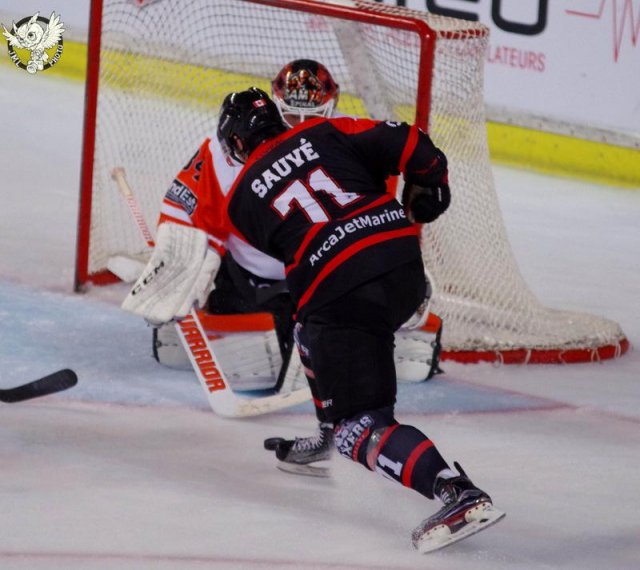 Photo hockey match Bordeaux - Epinal  le 12/09/2017
