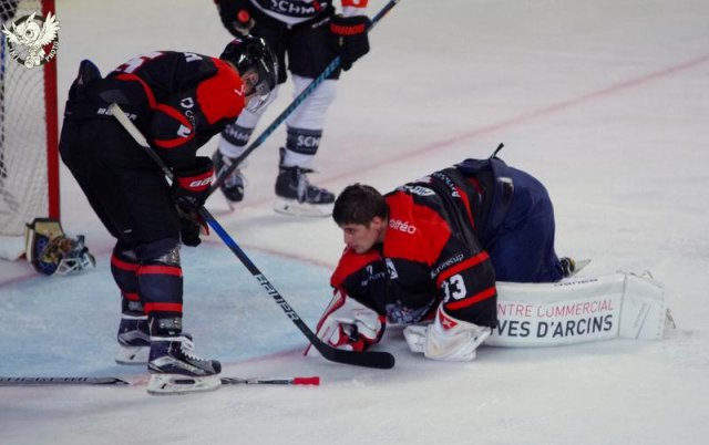 Photo hockey match Bordeaux - Epinal  le 12/09/2017