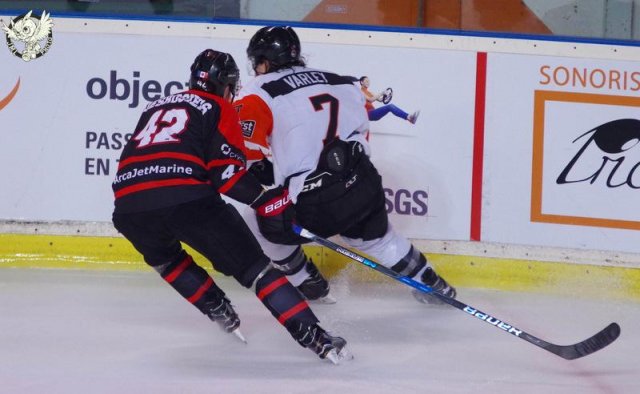 Photo hockey match Bordeaux - Epinal  le 12/09/2017