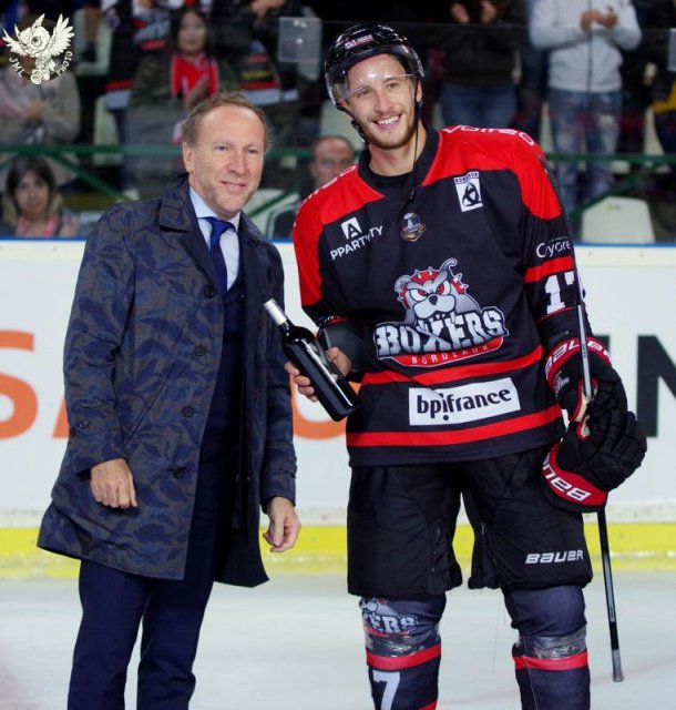Photo hockey match Bordeaux - Epinal  le 12/09/2017