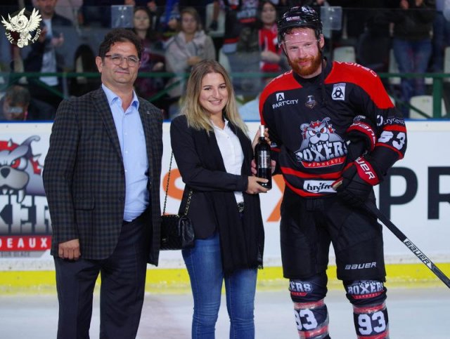 Photo hockey match Bordeaux - Epinal  le 12/09/2017