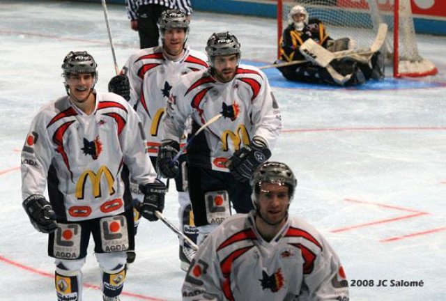 Photo hockey match Rouen - Grenoble  le 10/02/2008