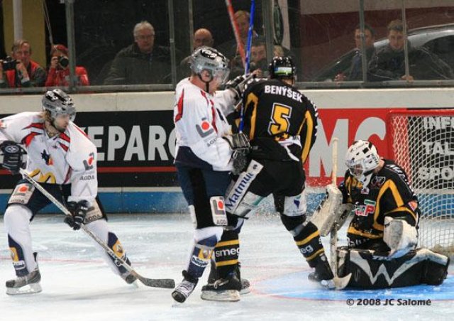 Photo hockey match Rouen - Grenoble  le 10/02/2008