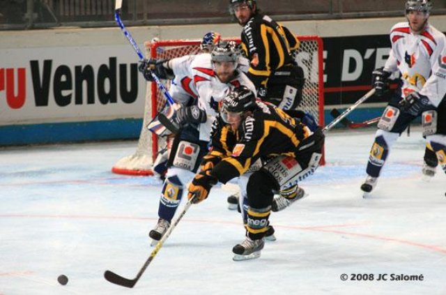 Photo hockey match Rouen - Grenoble  le 10/02/2008