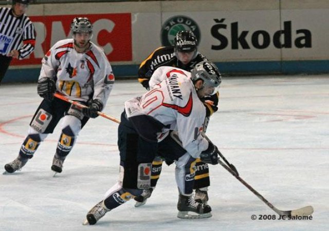 Photo hockey match Rouen - Grenoble  le 10/02/2008