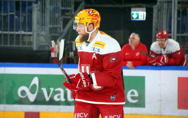 Photo hockey match Lausanne - Bienne le 15/09/2017
