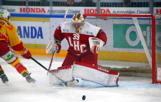 Photo hockey match Lausanne - Bienne le 15/09/2017