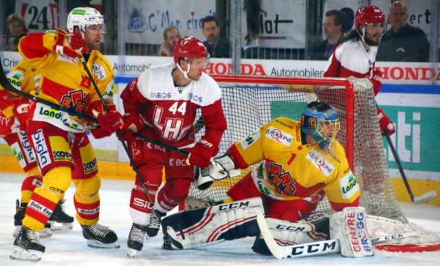 Photo hockey match Lausanne - Bienne le 15/09/2017