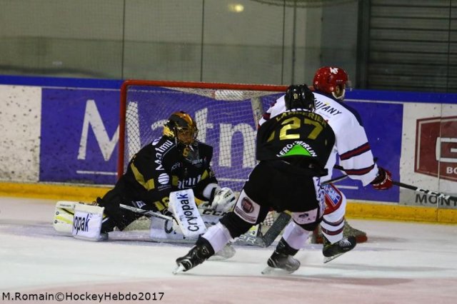 Photo hockey match Rouen - Grenoble  le 15/09/2017
