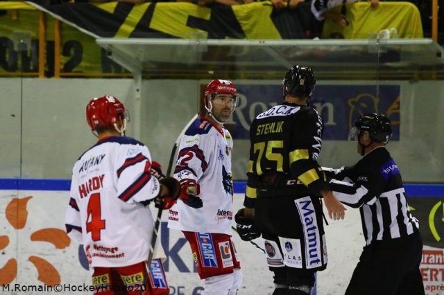 Photo hockey match Rouen - Grenoble  le 15/09/2017