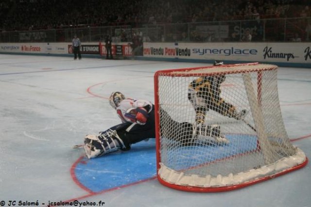 Photo hockey match Rouen - Grenoble  le 10/02/2008