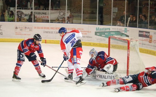 Photo hockey match Angers  - Mulhouse le 15/09/2017