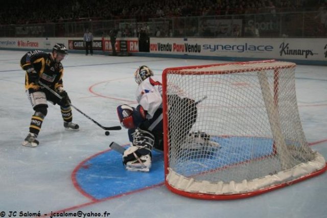 Photo hockey match Rouen - Grenoble  le 10/02/2008