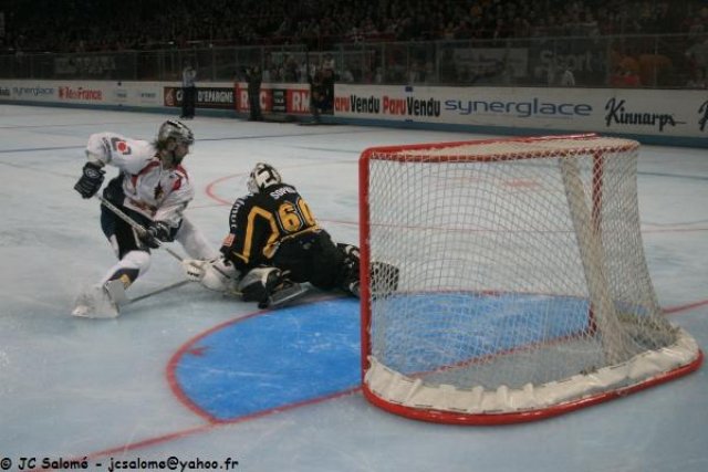 Photo hockey match Rouen - Grenoble  le 10/02/2008