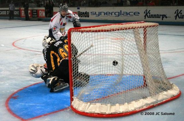 Photo hockey match Rouen - Grenoble  le 10/02/2008