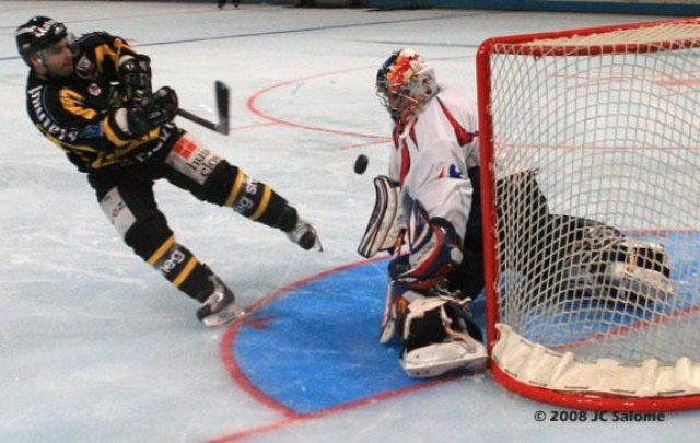 Photo hockey match Rouen - Grenoble  le 10/02/2008