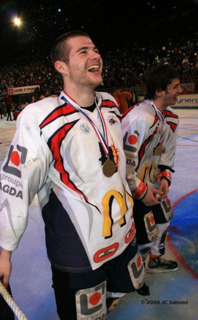 Photo hockey match Rouen - Grenoble  le 10/02/2008