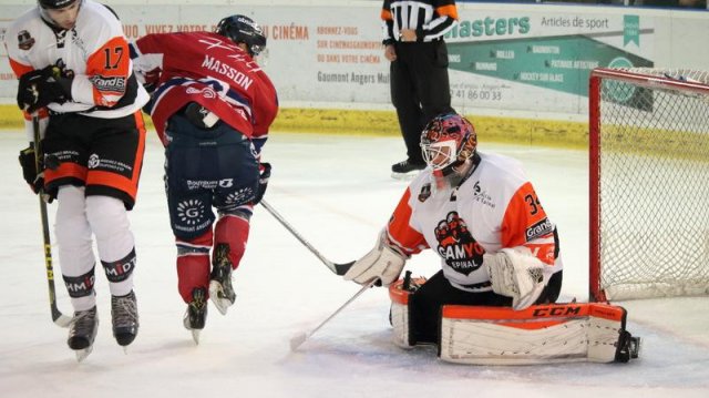 Photo hockey match Angers  - Epinal  le 17/09/2017