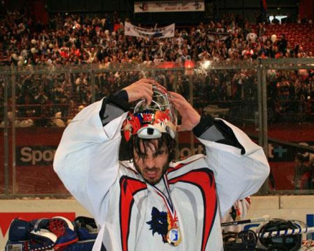 Photo hockey match Rouen - Grenoble  le 10/02/2008