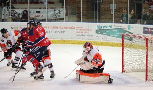 Photo hockey match Angers  - Epinal  le 17/09/2017