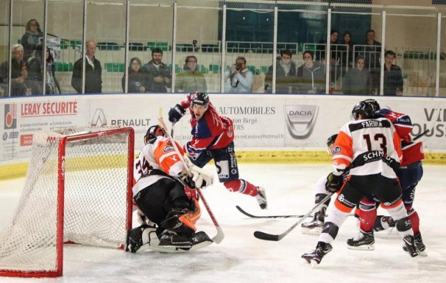 Photo hockey match Angers  - Epinal  le 17/09/2017