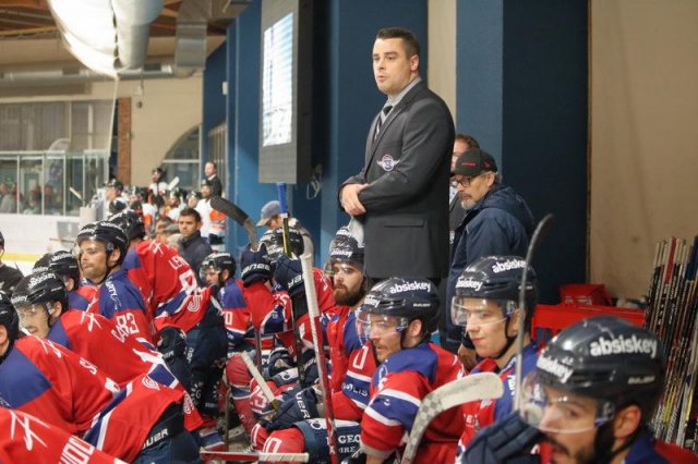 Photo hockey match Angers  - Epinal  le 17/09/2017