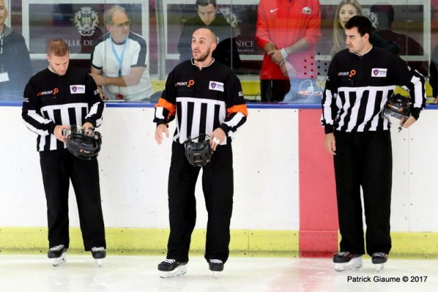 Photo hockey match Nice - Rouen le 17/09/2017