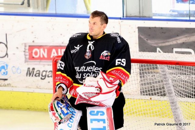 Photo hockey match Nice - Rouen le 17/09/2017