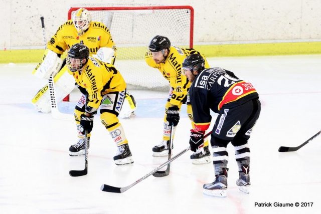 Photo hockey match Nice - Rouen le 17/09/2017