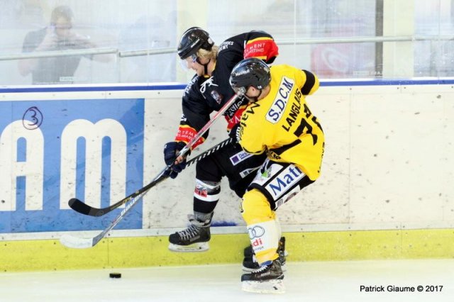 Photo hockey match Nice - Rouen le 17/09/2017