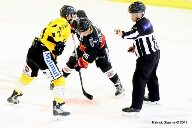 Photo hockey match Nice - Rouen le 17/09/2017