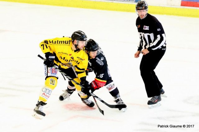 Photo hockey match Nice - Rouen le 17/09/2017