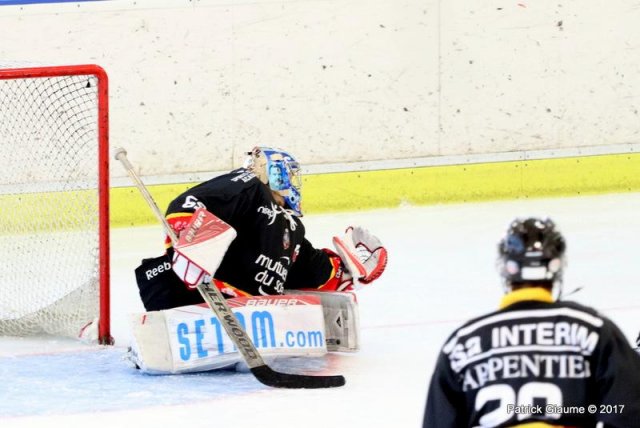 Photo hockey match Nice - Rouen le 17/09/2017