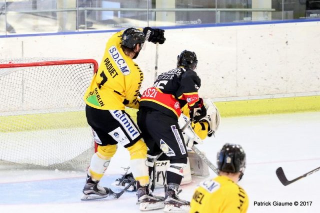 Photo hockey match Nice - Rouen le 17/09/2017