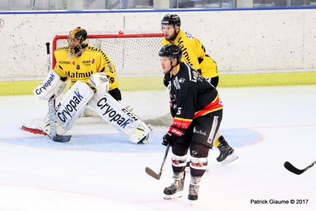 Photo hockey match Nice - Rouen le 17/09/2017