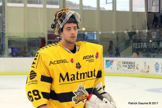 Photo hockey match Nice - Rouen le 17/09/2017
