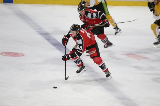 Photo hockey match Amiens  - Strasbourg  le 17/09/2017