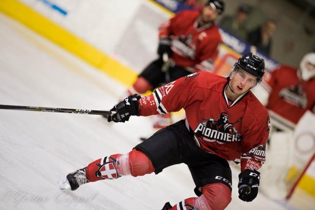 Photo hockey match Chamonix  - Angers  le 19/09/2017