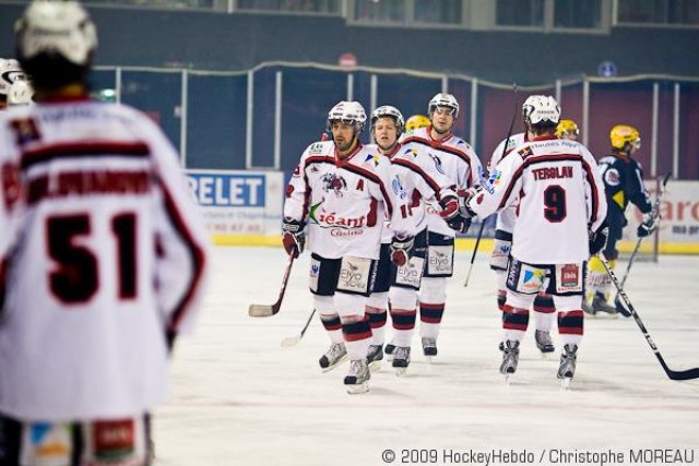 Photo hockey match Strasbourg  - Briançon  le 17/02/2009