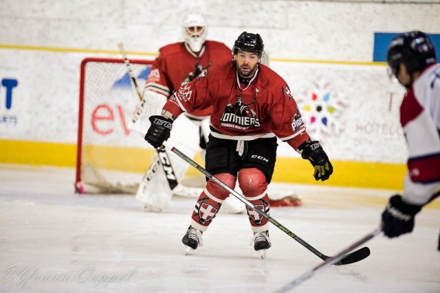 Photo hockey match Chamonix  - Angers  le 19/09/2017