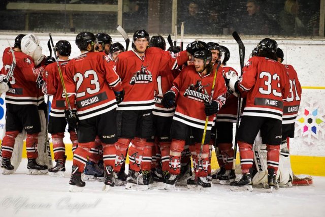 Photo hockey match Chamonix  - Angers  le 19/09/2017